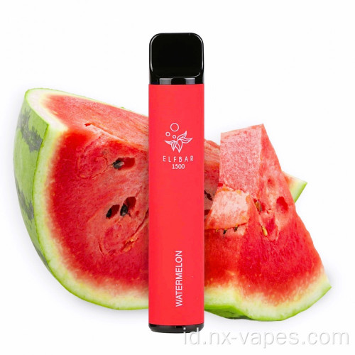 ELF BAR 1500 Puffs Pod Vape sekali pakai